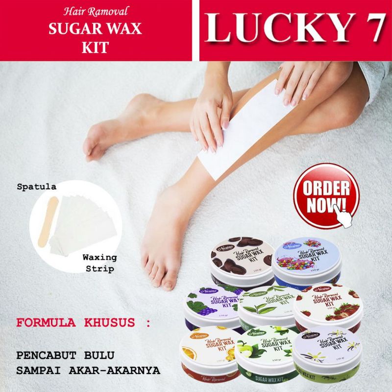 CD2 Sugar Wax Waxing Kit Penghilang Bulu Rambut Bulu Ketiak Bulu Kaki Tangan Permanen pencabut bulu alami