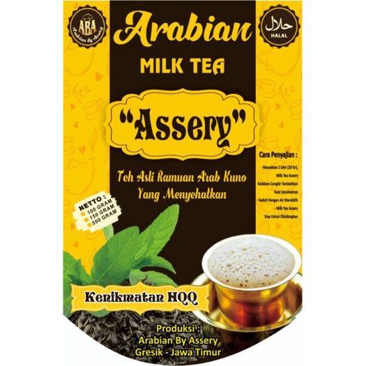 

teh susu Arab/arabian milk tea by assery