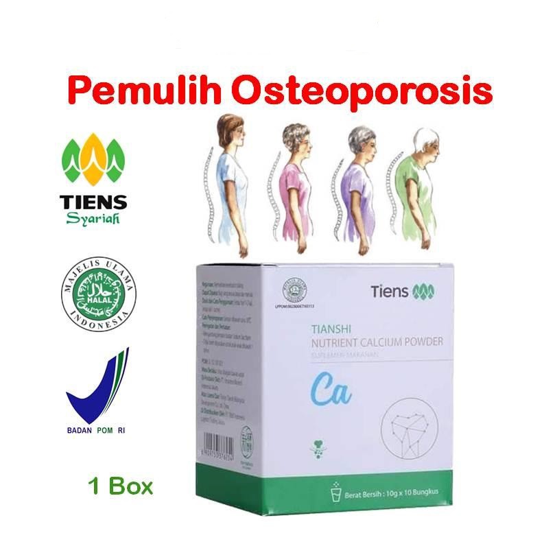 

Susu Kalsium Tiens Nutrient Calcium Powder NHCP Patah Tulang Osteoporosis