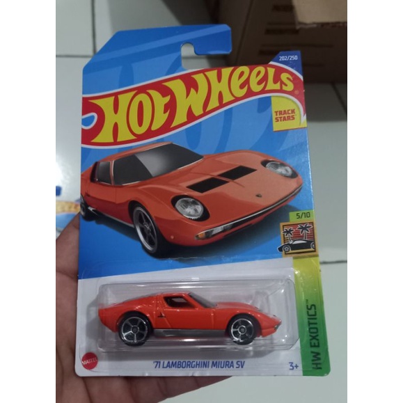 hotwheels  71 LAMBORGHINI MIURA SV