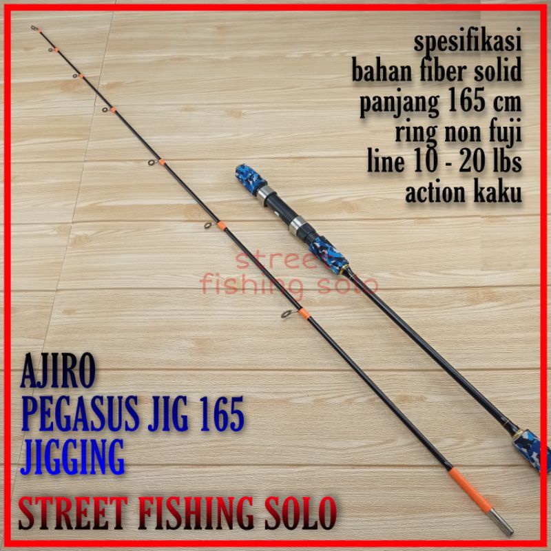 joran ajiro jigging PEGASUS 165cm (COD)