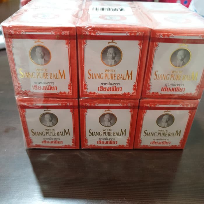 Siang pure balm white - Balsem Thailand - sendi otot pegal pegal