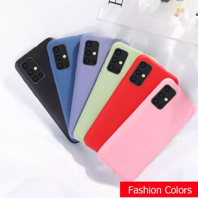 Samsung A32 4G / 5G A52 A52s 5G A72 A51 A71 Soft Case MIcrofiber Silicone Back Cover