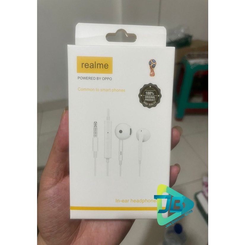 R15 Headset headsfree earphone Hf ORIGINAL REALME 2 3 5 6 7 pro C1 c2 c3 c11 c15 c12 c17 c20 C21y JACK 3.5MM JB5096