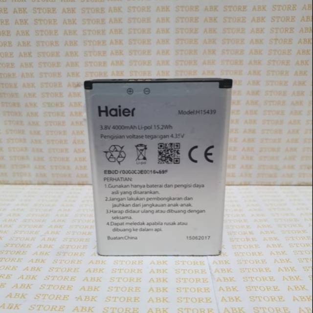 Batre Baterai Battery Haier Andromax A2 AC36C5H H15439 Original 100%