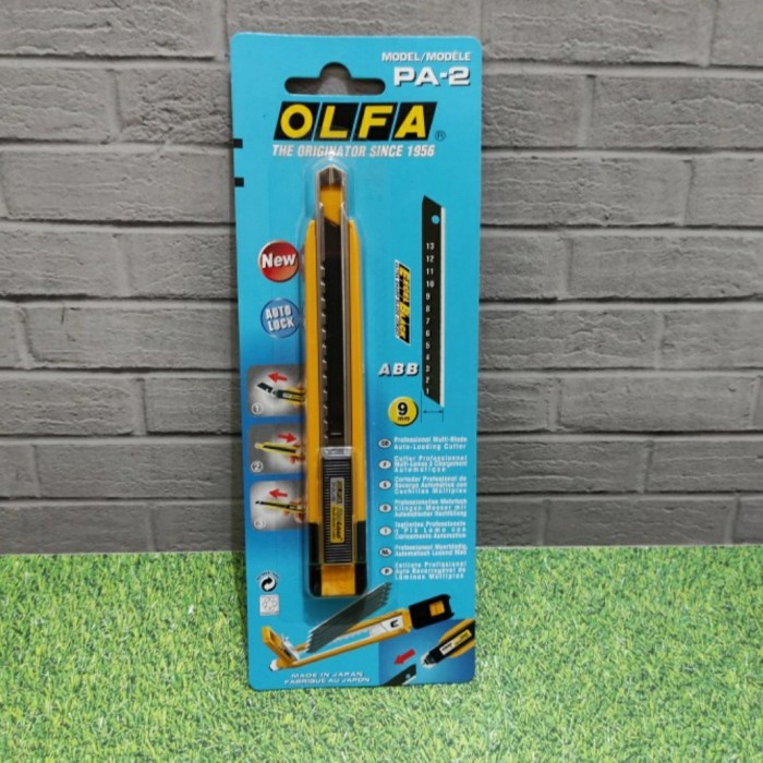 

Terbatas Pisau Cutter Pa-2 Olfa 9Mm Snap-Off Blade Cutter Limited