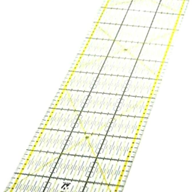 

Ready Stock Penggaris Jahit - Quilting Ruler Ac 60 - Penggaris Pola Jahit 15X60 Cm Termurah