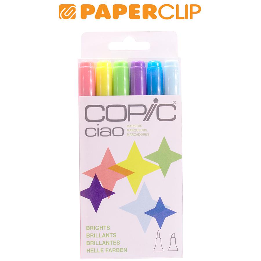 

SPIDOL COPIC SET SKETCH CIAO CCM/6BR BRIGHT