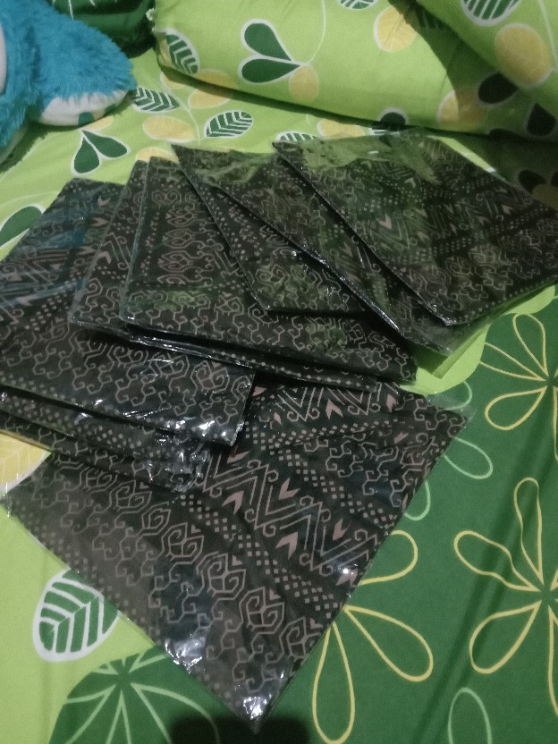 Size S M L Xl Xxl 3l 4l 5l Hem Batik Pria Monochrome Semut Coklat Kemeja Batik Pria