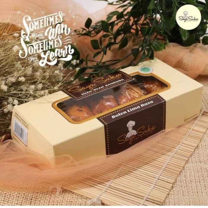 

Pisang Bolen Saya Suka Oleh oleh Bandung - Bolen Coklat, Isi 10