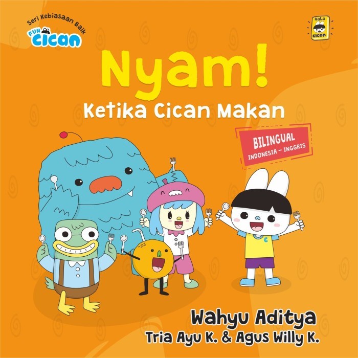 

NEW PRODUCT SERI FUN CICAN: NYAM! KETIKA CICAN MAKAN (BOARDBOOK) BR169