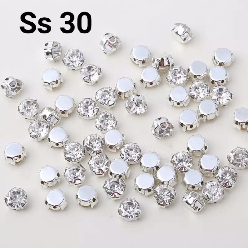 Diamond Cangkang 3D SS30 ( isi 20Butir ) anti nyangkut