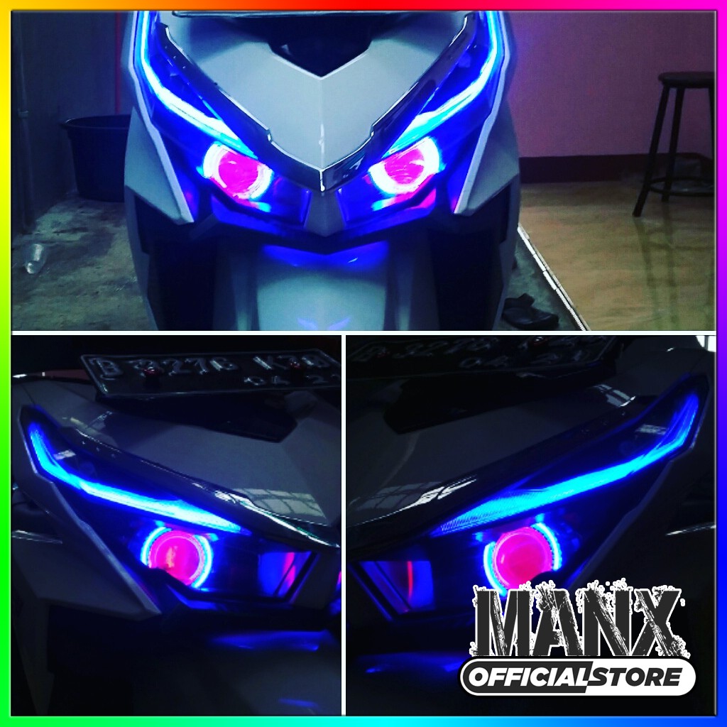 Lampu Led Drl Alis 60 Cm Senja Sein Motor Mobil Nmax Vario 125