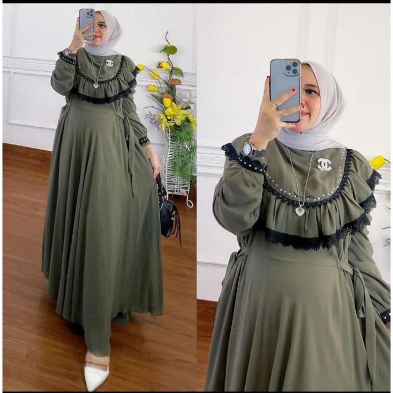 Gamis Ceruty | Arum Maxy