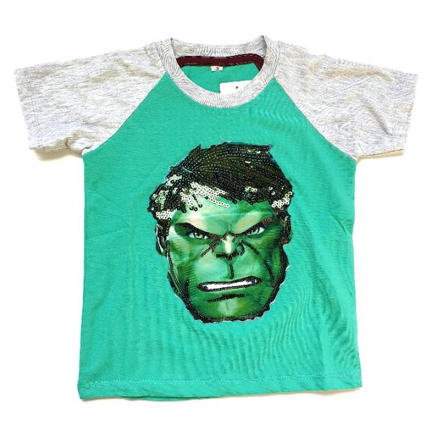 Kaos Anak Laki LED HULK