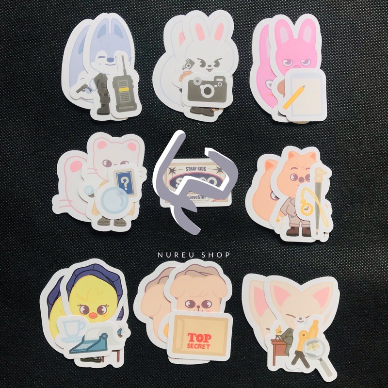 Stray Kids - 1st #LoveStay ‘SKZ-X’ SKZOO Goods (Sticker Set)
