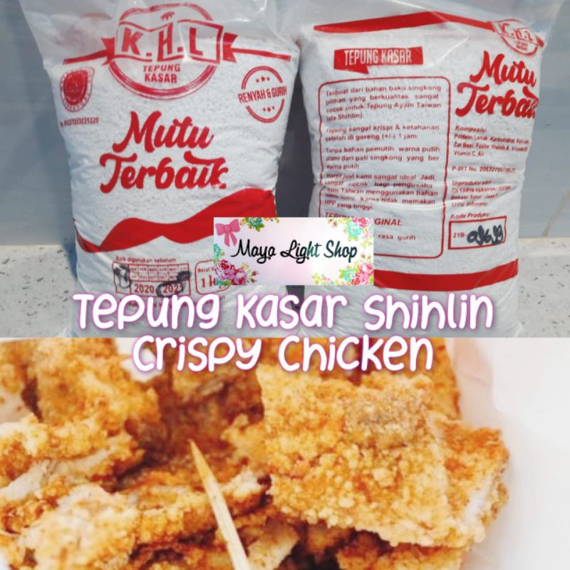 tepung kasar shihlin 1kg tepung premix takoyaki 1kg okonomiyaki crispy chicken taiwan snack tepung ayam