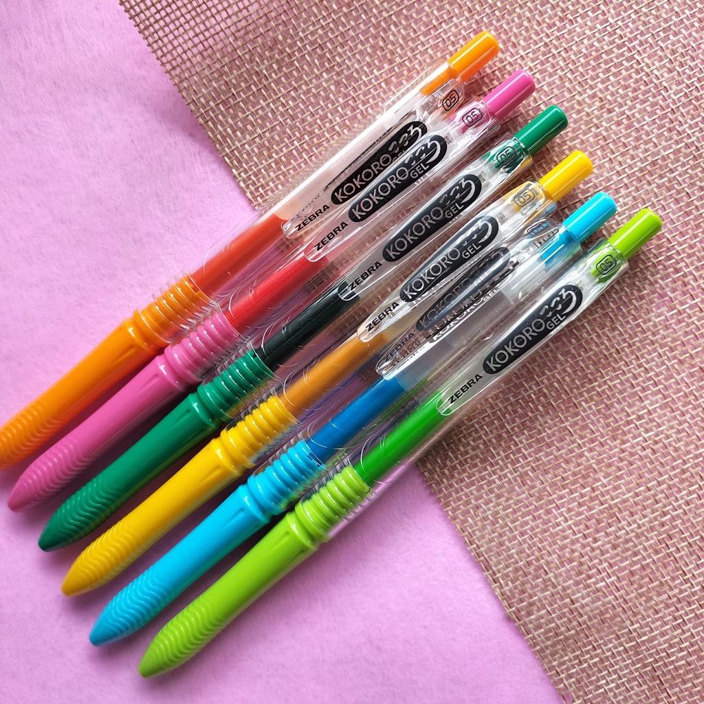

Pulpen Warna Kokoro / Color Pens Kokoro
