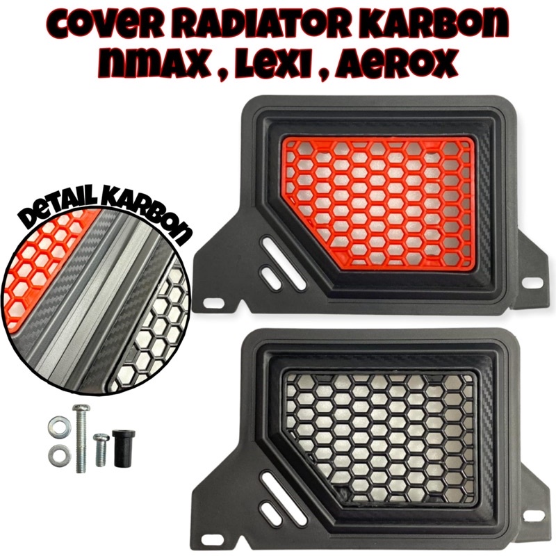 COVER RADIATOR AIRSCOP NMAX NEW 2020 NMAX OLD AEROX AEROX NEW LEXI COVER TUTUP RADIATOR AIRSCOP VELOSCOP NMAX OLD NMAX NEW LEXI AEROX