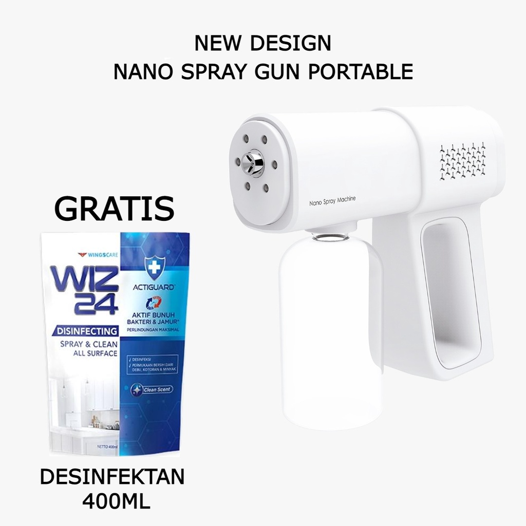 Nano Spray Machine Portable Semprotan Desinfektan Ruangan