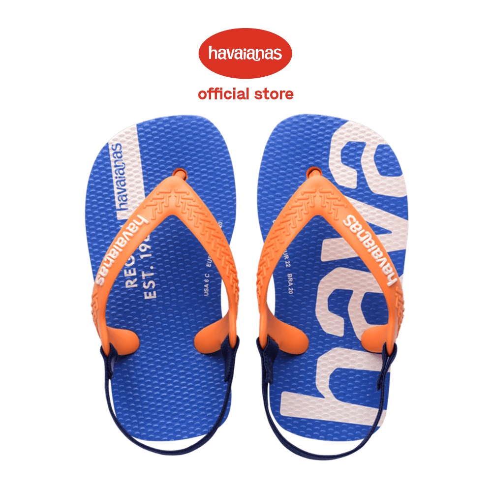 Havaianas Baby Logomania 9797-Begonia Orange - Sandal Anak