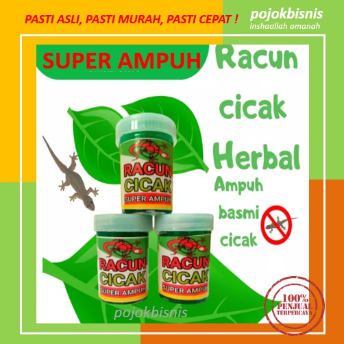 GROSIR RACUN CICAK PALING AMPUH HERBAL AMAN