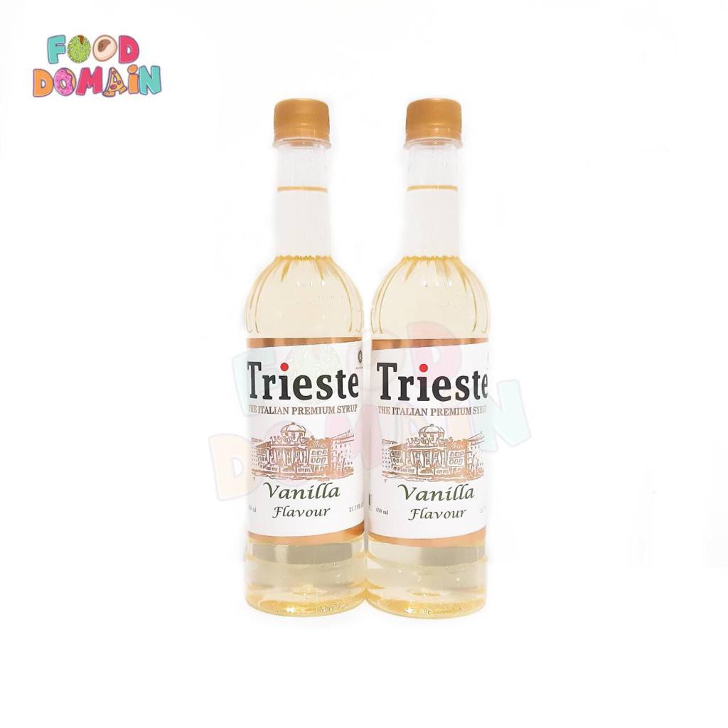 

Trieste Syrup Vanilla - Sirup Rasa Vanilla - 650ml