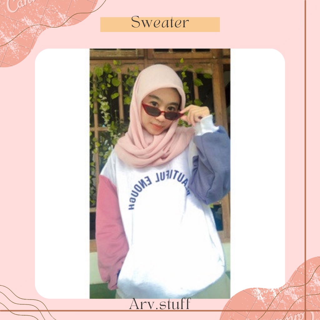 LIVE SHOPEE THRIFT / sweater oversize Hoodie kekinian, banyak varian motif, lucu, sewatshirt, baju hangat, tidak panas, tidak gatal, harga murah