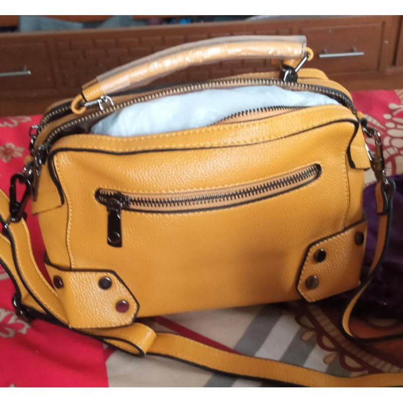 Tas Kulit Sapi Asli Zammora Fanha Bag