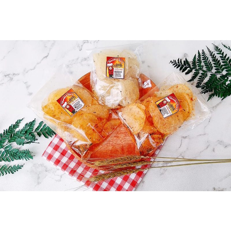 

Keripik Kaca qu kemasan ekonomis