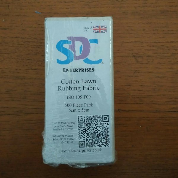 

ISO crocking cloth 500 pcs per pack