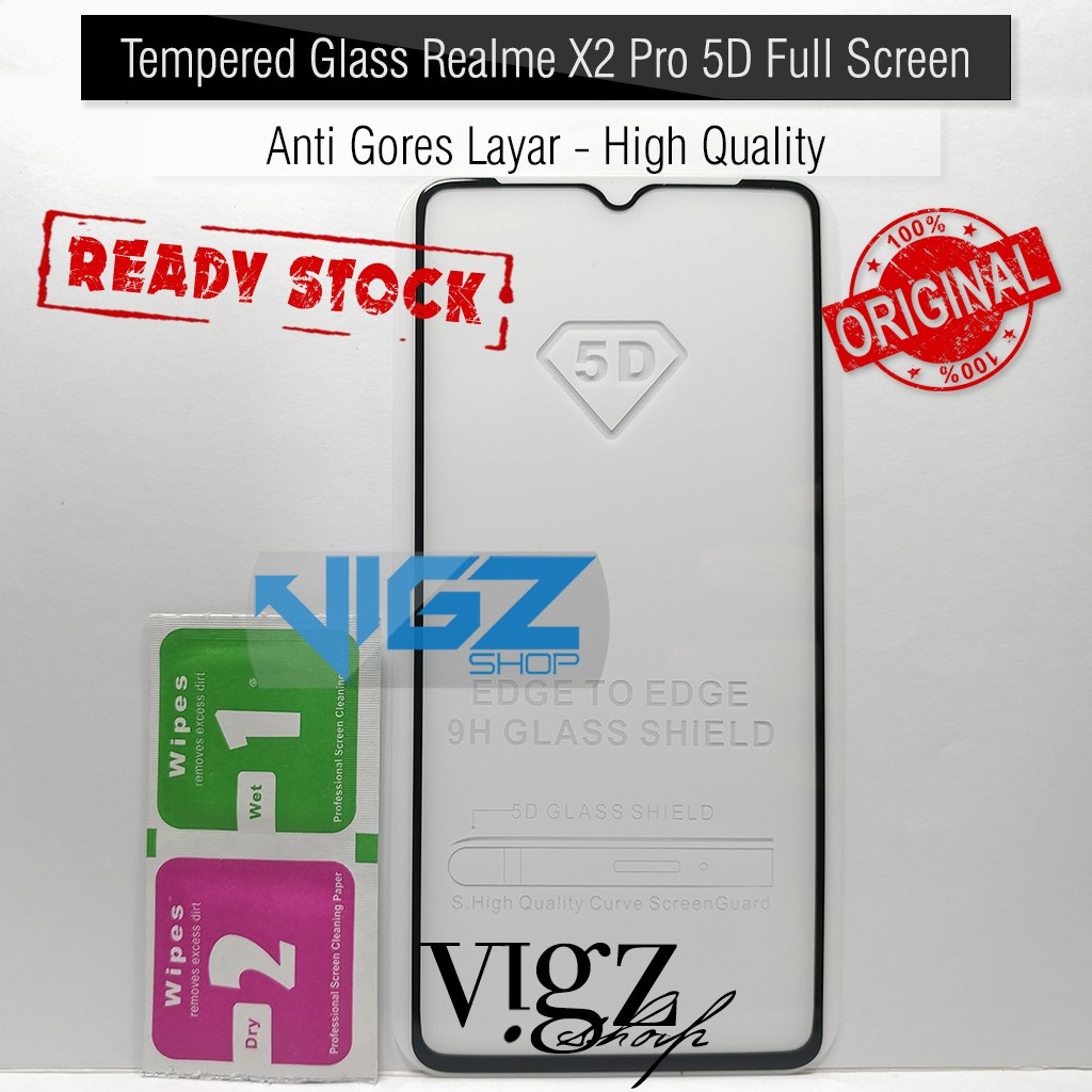 Tempered Glass Realme X2 Pro 5D Full Screen