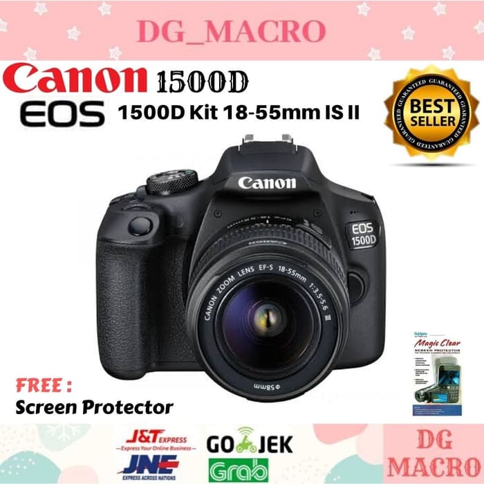 CANON EOS 1500D KIT 18-55MM IS II - CANON EOS 1500D