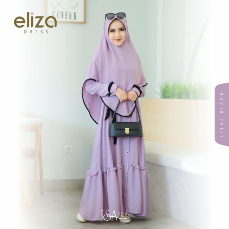 Gamis Wolfis Eliza Dress Premium ORI Brand IsaHijab Bestseller