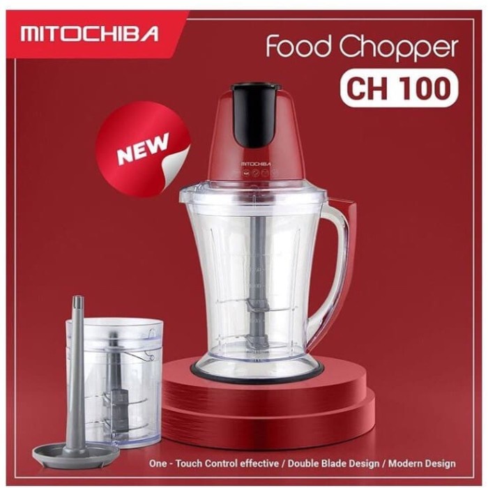 (SUSE) MITOCHIBA Food Chopper CH-100 RED RUBY