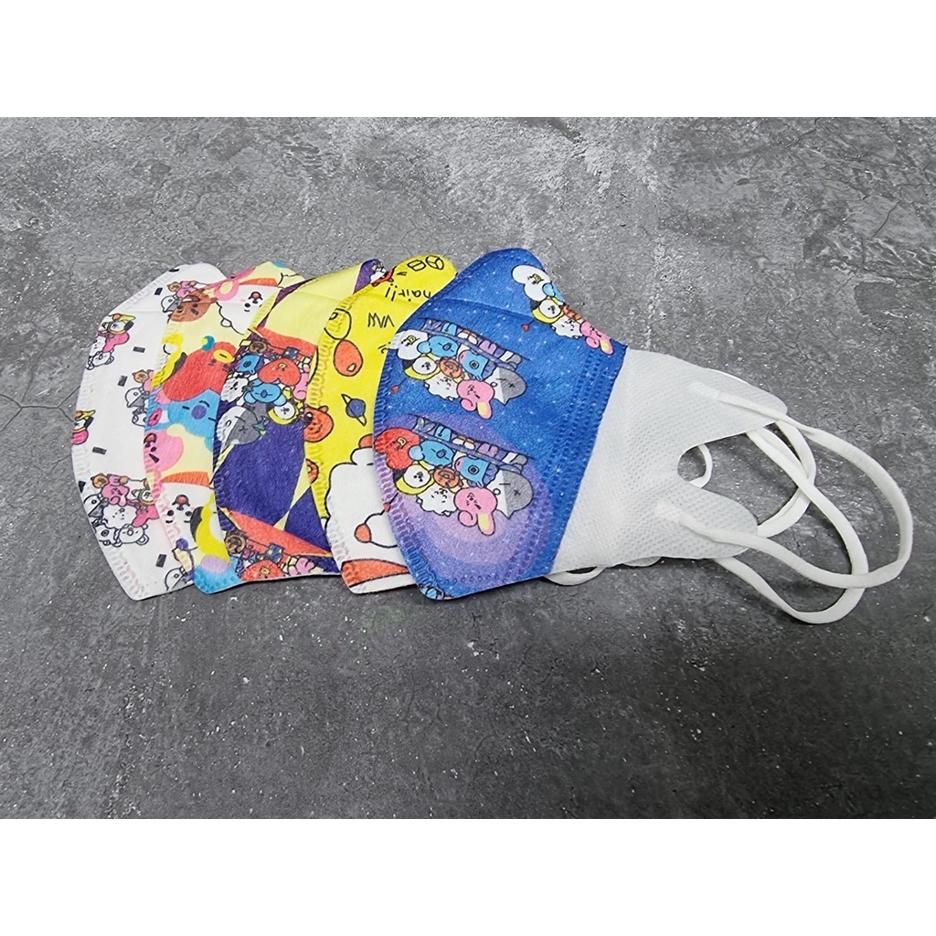Masker Anak DuckBill Isi 50 pcs BTS21