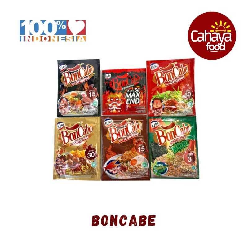 

Boncabe sambel tabur sachet kecil