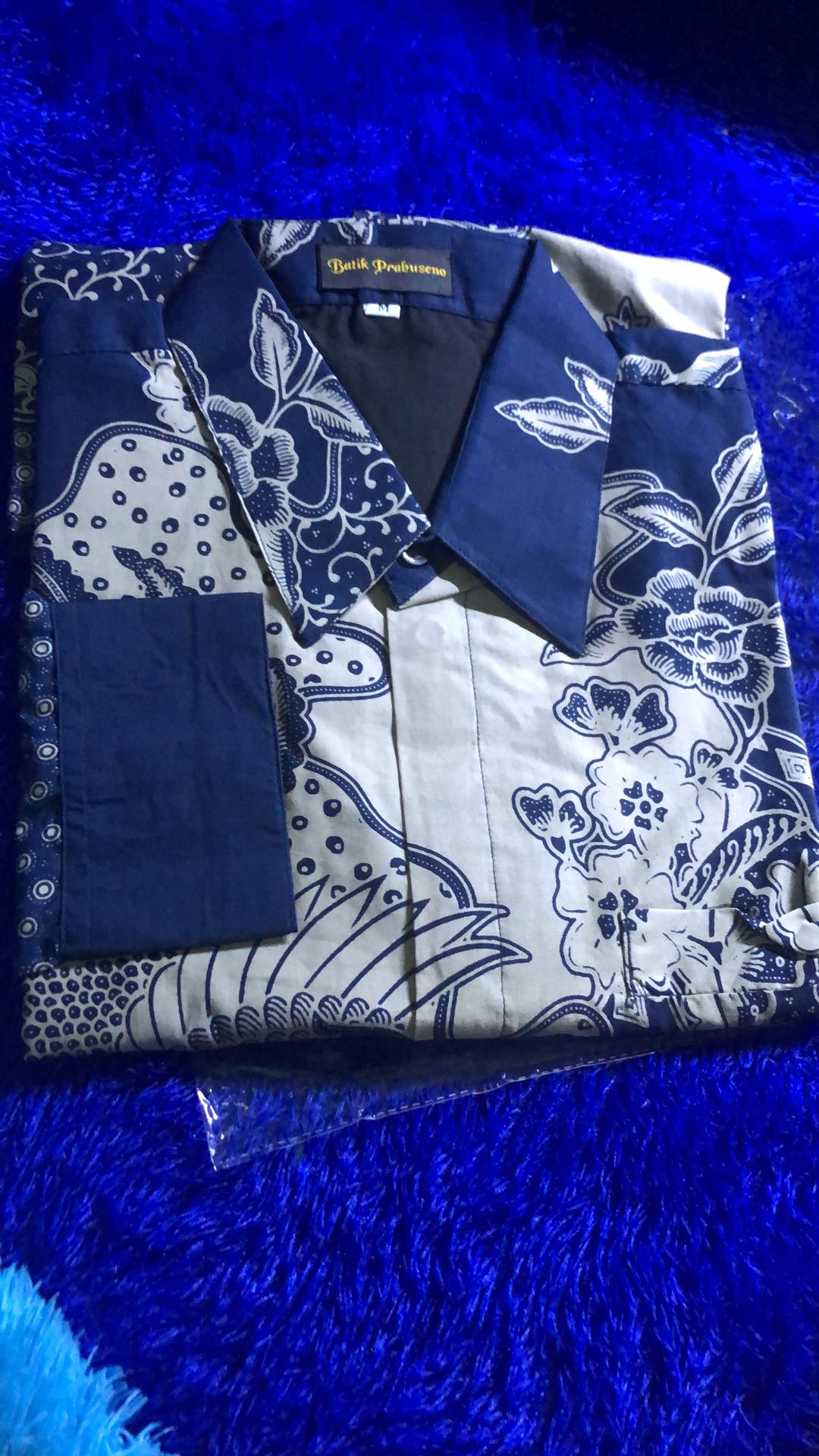 Cendrawasih Kasmaran Kemeja Batik Pria Lengan Panjang Premium Furing Hem Baju Seragam Kantor Modern