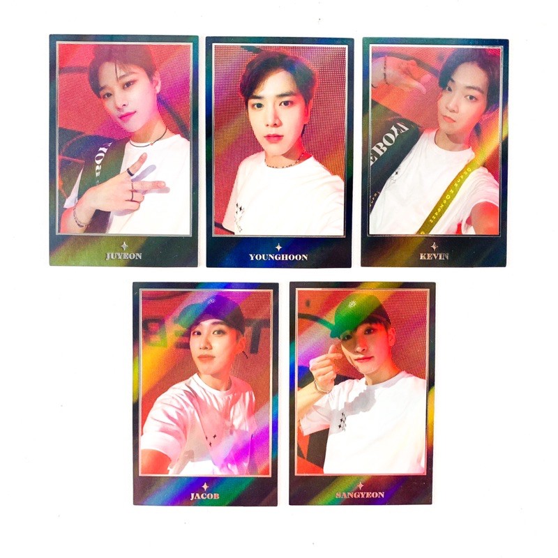 [sharing] THE BOYZ 2020 CONCERT RE:AL IN SEOUL MD - Back Stage Trading Card