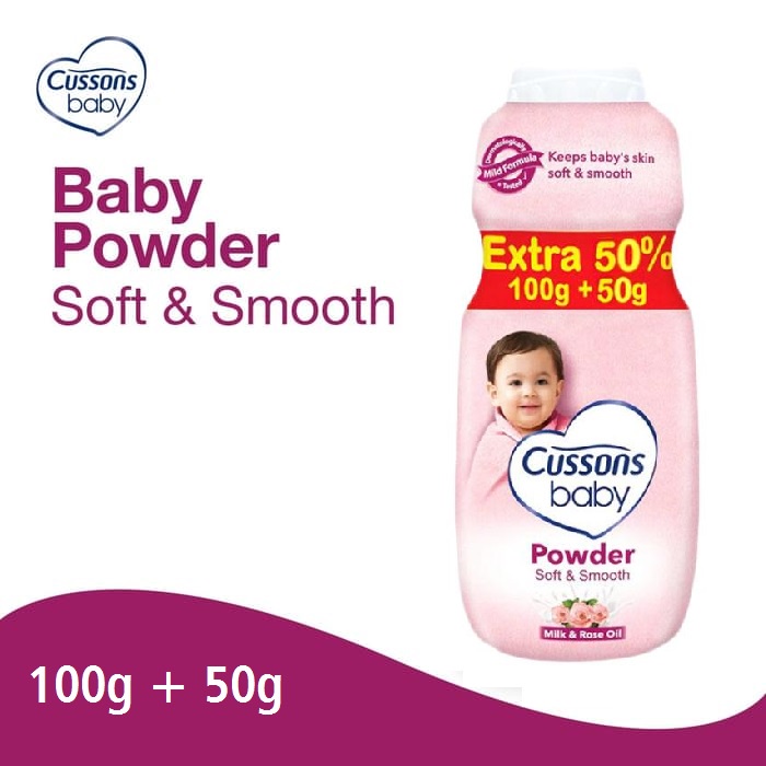 Cussons Baby Powder - Bedak Bayi [100gr + 50gr]