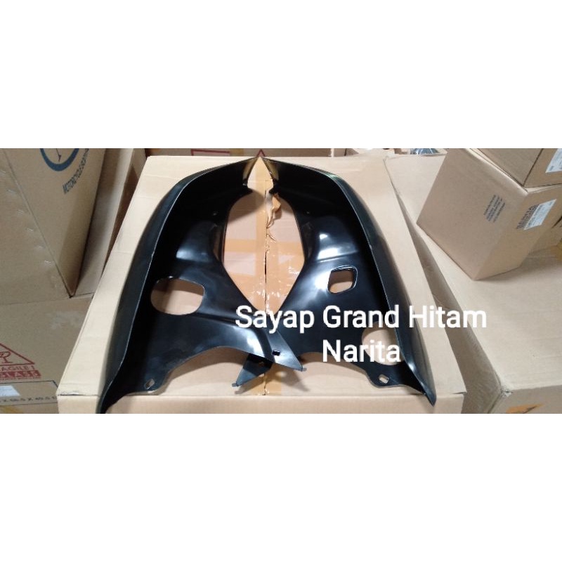 sayap Tebeng honda Astrea grand hitam sabit bulus impressa hitam seperti orinya