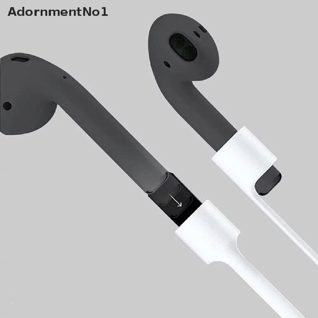 [AdornmentNo1] Anti-Lost Silicone Earphone Rope Holder Cable For AirPods Wireless Bluetooth [new]