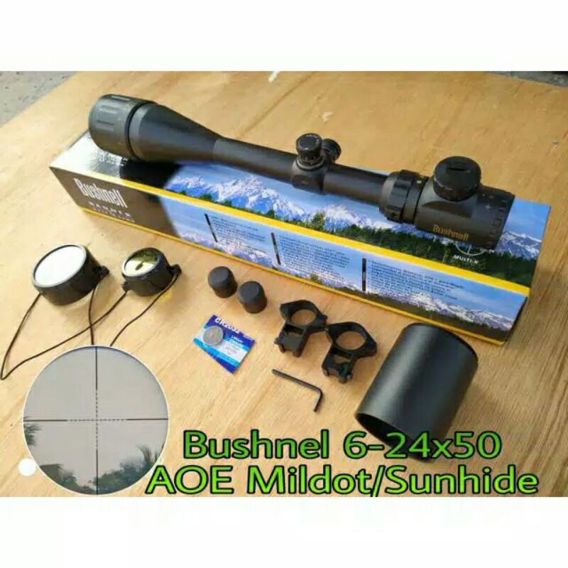 TROPONG-Telescope BUSHNELL 6-24 X 50 AOE