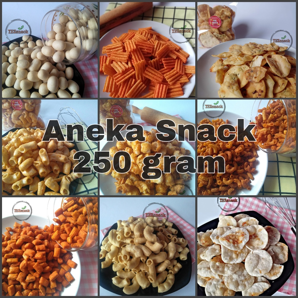 

Aneka Snack/Cemilan Kiloan 250 gram