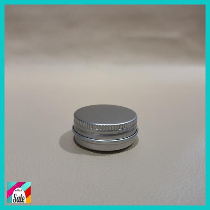 MAKEUPKEMASAN- 15ML - POT JAR KALENG ALUMINIUM -KECANTIKAN.