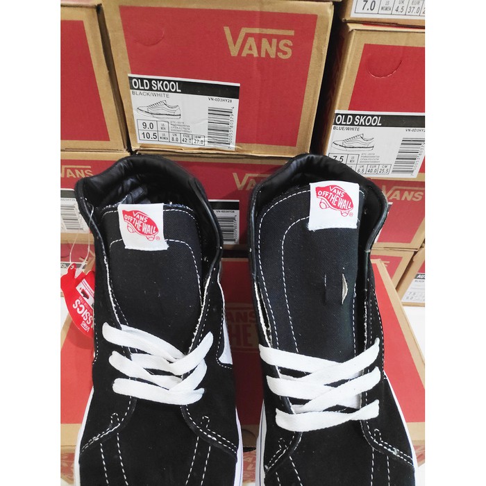 Sepatu Vans Old Skool Classic SK8 HiTop DT BNIB / Urban Sneakers Skateboard