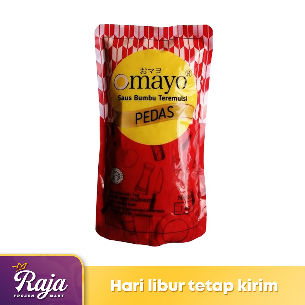 

Omayo Saus Pedas 1Kg / Saus / Saos / Sauce / Saos 1 Kg / Bumbu Makanan