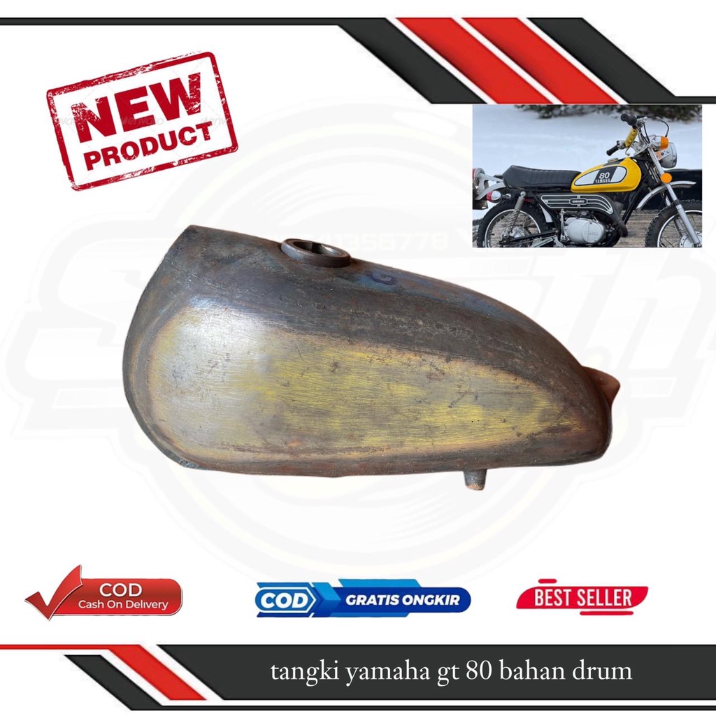 Tangki tengki yamaha gt 80 bahan drum