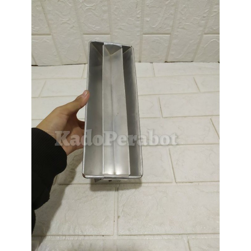 cetakan piramida puding susun - cetakan puding - cetakan agar alumunium