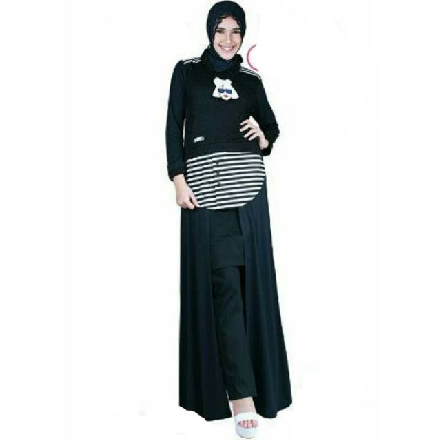 Preloved Setelan OMG cinema warna nevy